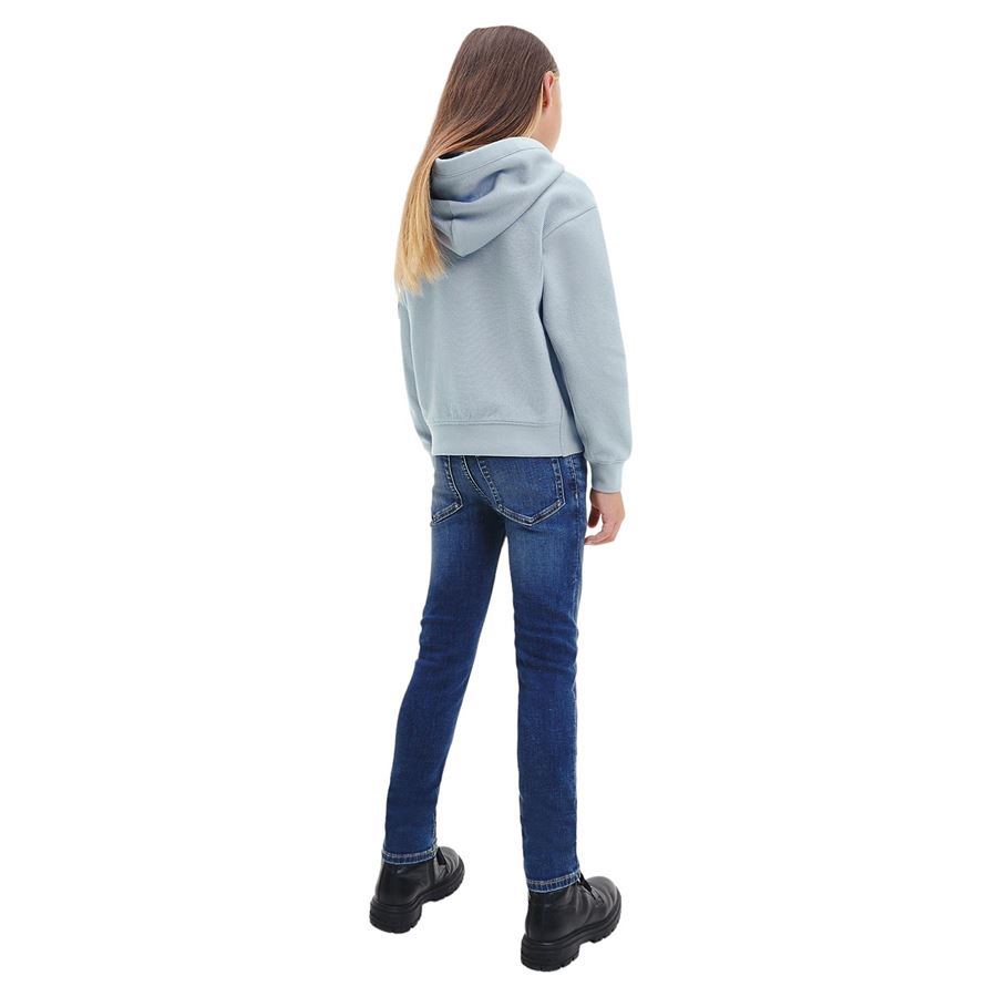 BADGE TEXTURED HOODIE Calvin Klein | CKIB0IB01527DAR
